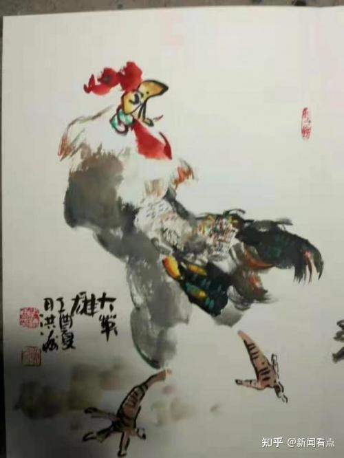 国画至宝质朴超然浅谈国画名家黄洪涛先生