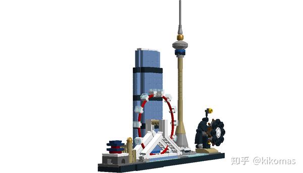 lego moc:天津天际线