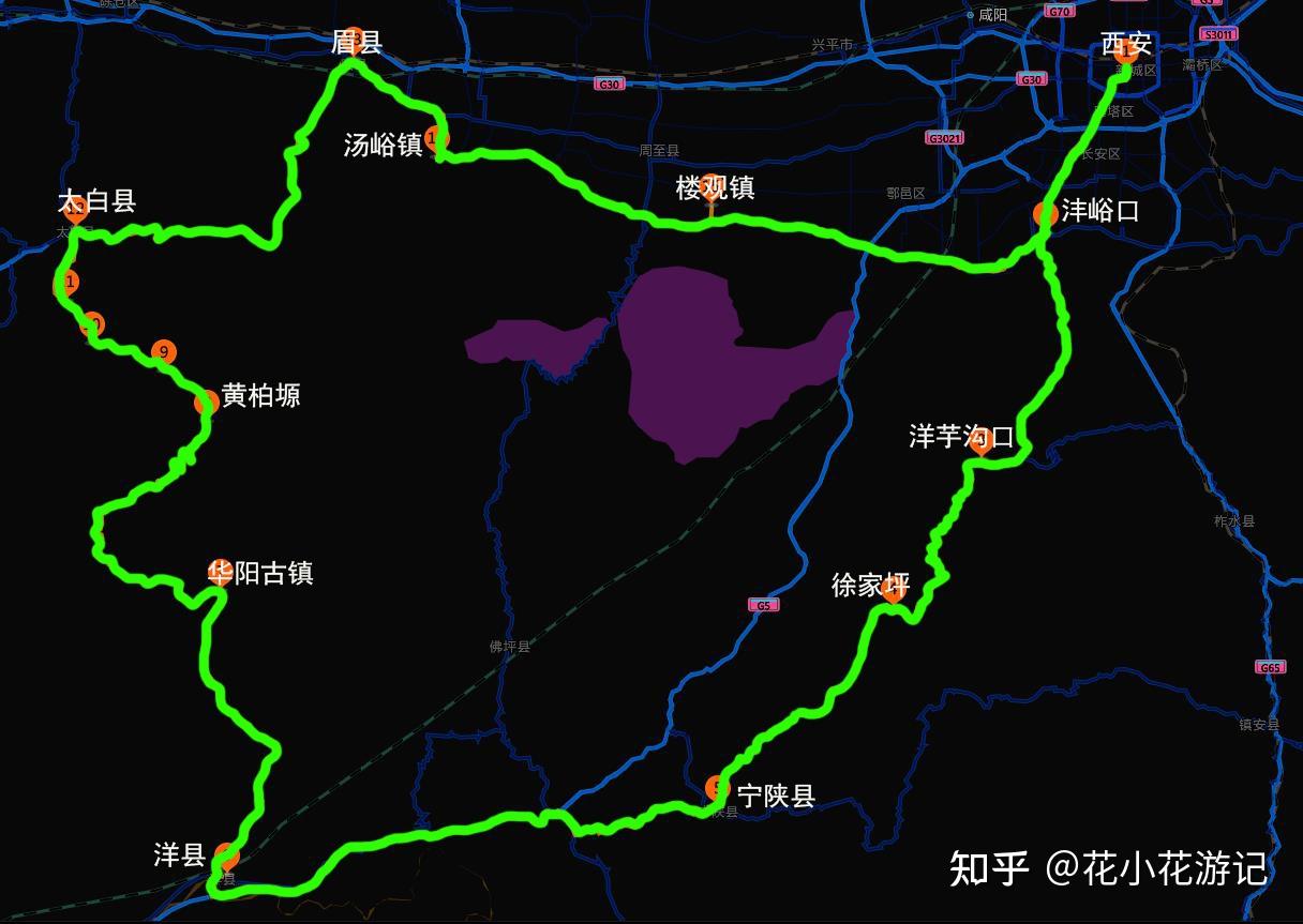 国庆假期想去秦岭游5条秦岭自驾游环线总有一条适合你