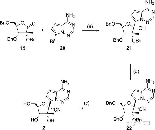 3当量),thf,-78℃,随后加入 19, 1小时,65–80%;(b)tmscn(6当量),tmso