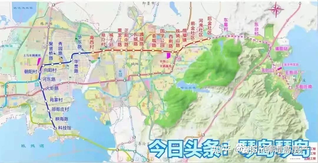 重磅青岛地铁9号线西延2站到高新区谁是受益者