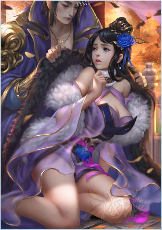 三国杀:洛水女神甄姬.凌波微步,罗袜生尘