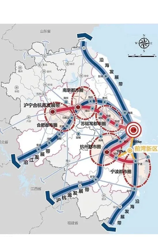 宁波做大做强向北发展杭州湾新区连接上海经济圈是时代趋势