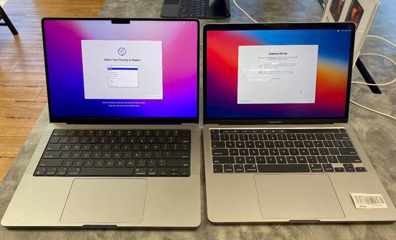 m1macbookpro,m1macbookair m1max版16英寸macbookpro独享高性能模式刘海屏引来争议