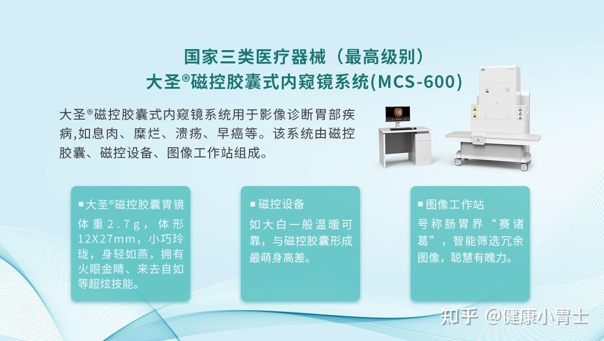 大圣磁控胶囊胃镜能做胃肠镜检查吗