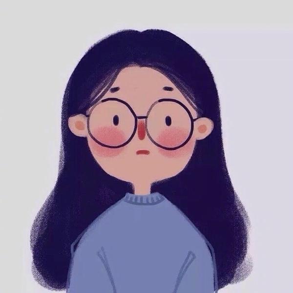 一组可爱的女生头像 . 左下打卡已阅