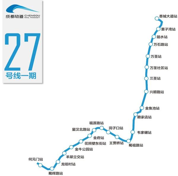 重磅!成都地铁8号线二期/27号线一期/30号线一期开工!