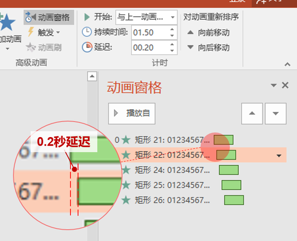 如何用ppt制作数字滚动动画?