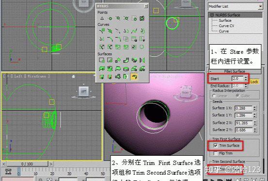 3dmax使用nurbs方法给贪吃虫建模