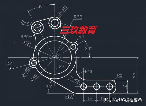 ug画图建模图