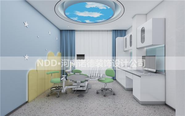 口腔门诊设计方案-300平口腔诊所装修效果图-南阳大德