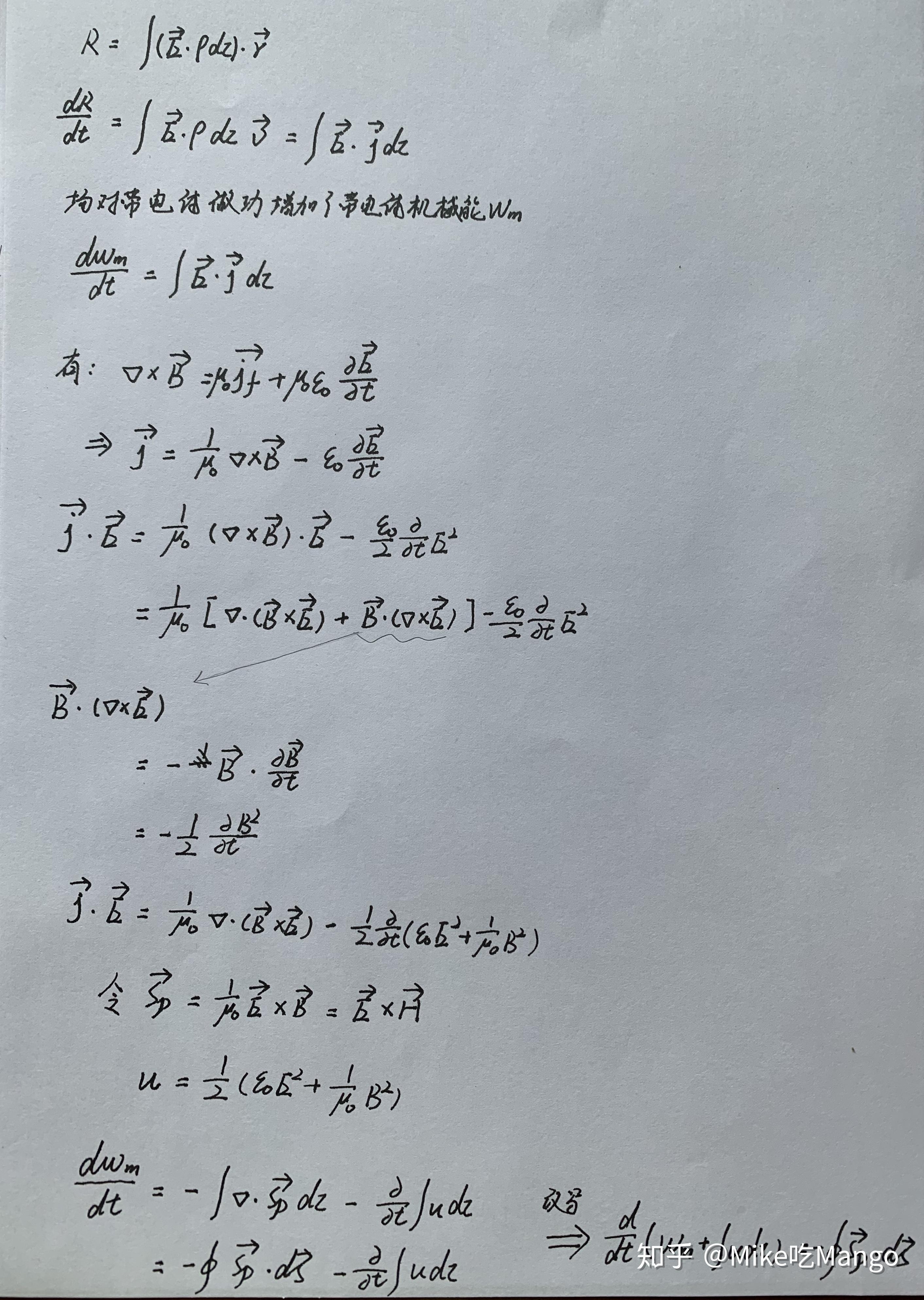 电磁场的能量与动量——能量