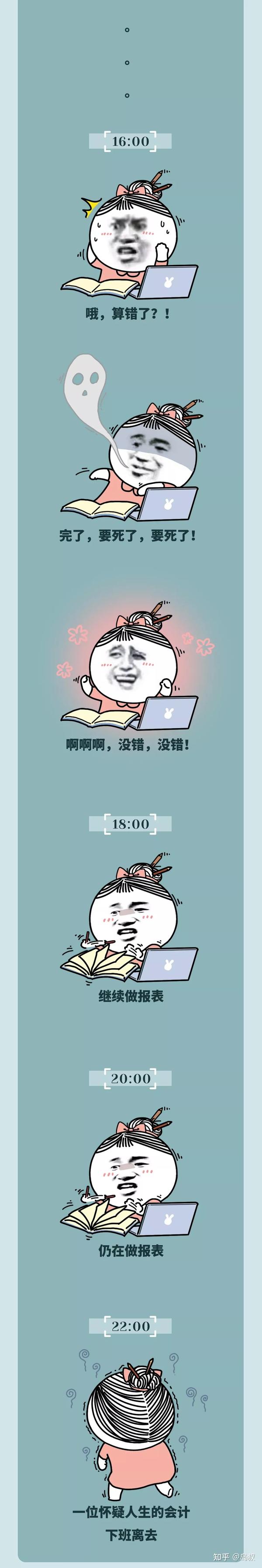 会计人崩溃的瞬间哈哈哈太真实了