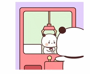 小熊猫一二布布可爱表情包,这两憨憨表情包