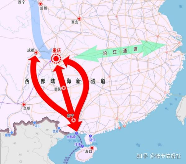 连接广西与西部各省的交通基建设施不完善导致西南出海大通道没能成型
