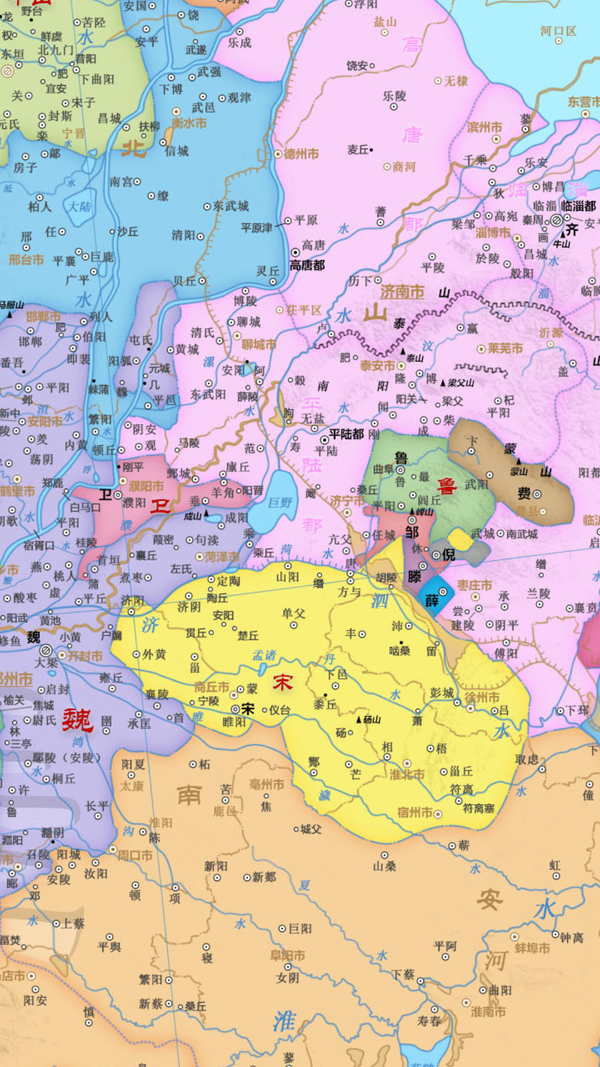 大秦帝国里面讲到的"巨野"是不是现在的山东巨野县?