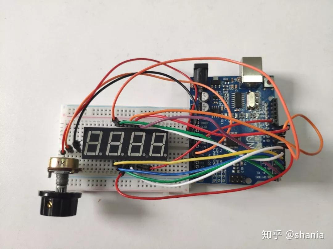 LabVIEW Arduino之四位数码管显示 知乎