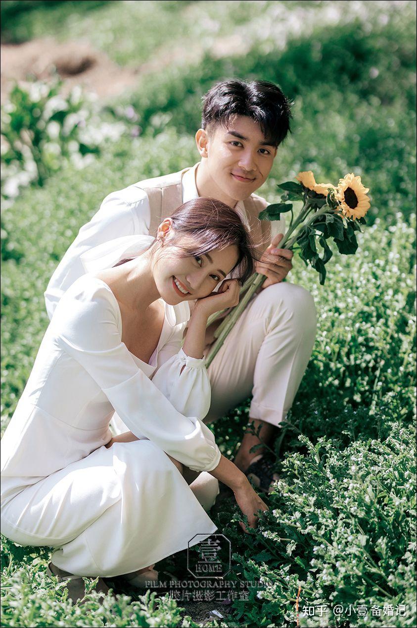 我在奥森拍的小清新婚纱照太赞了吧