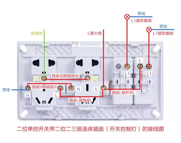 视贝墙壁开关m8系列接线方法,抓紧收藏吧!