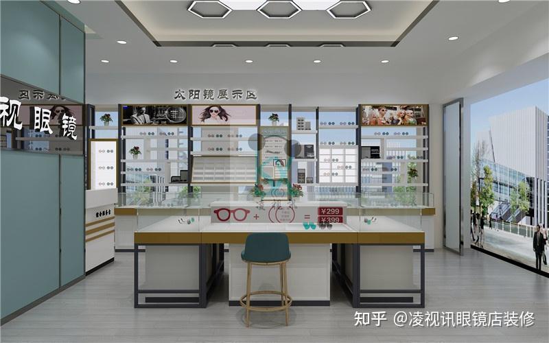 云南眼镜店如何装修2021做到这几点让你的店面门庭若市