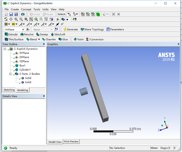 ansys 2019 workbench平台实测