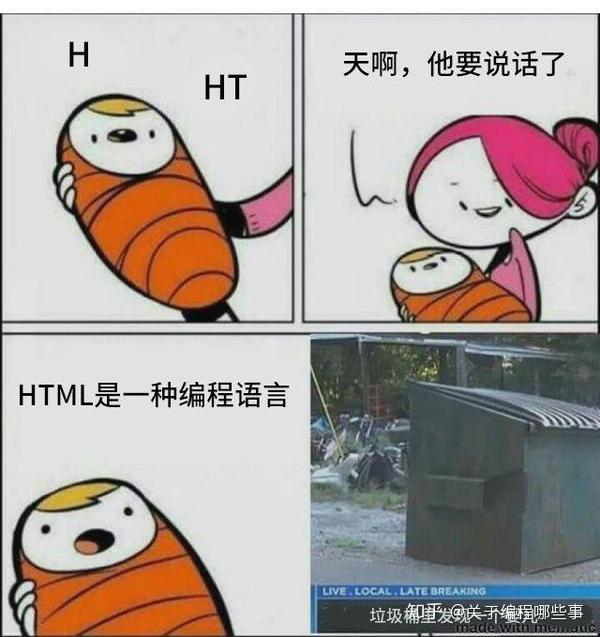 当你学编程时说的第一句话不是helloworld