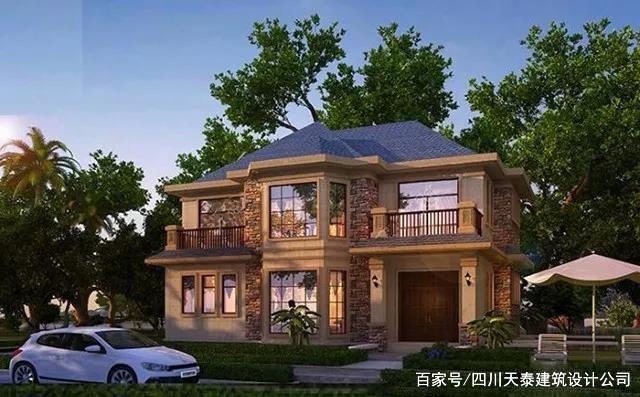 四川南充刘先生乡村别墅设计与施工完成2020年网红别墅 南充自建房
