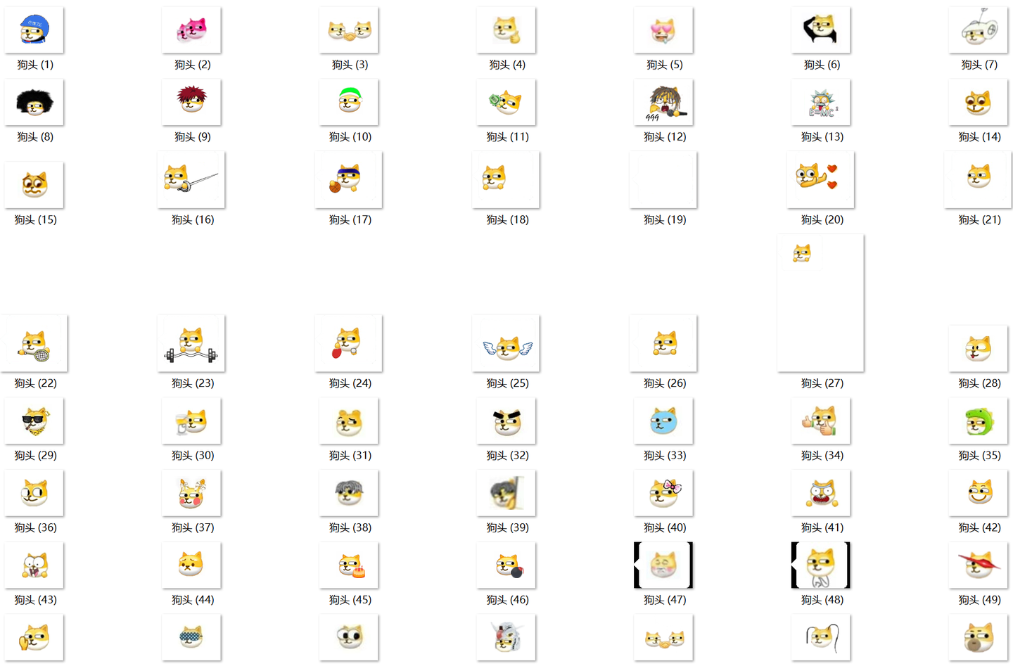 表情包合集(三)丨魔改对话框狗头合集(300 )