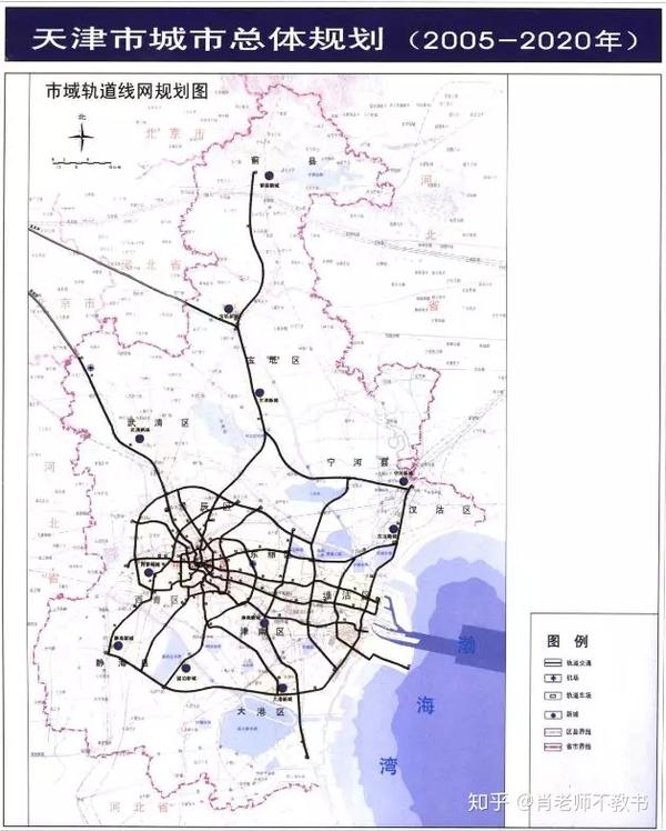 天津市城市总体规划20052020年