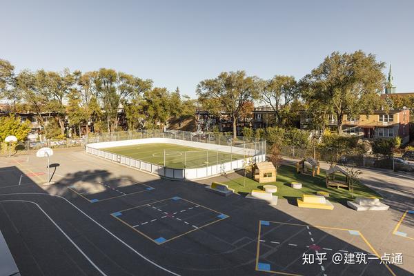 加拿大cole sainte-anne小学校园改造景观设计