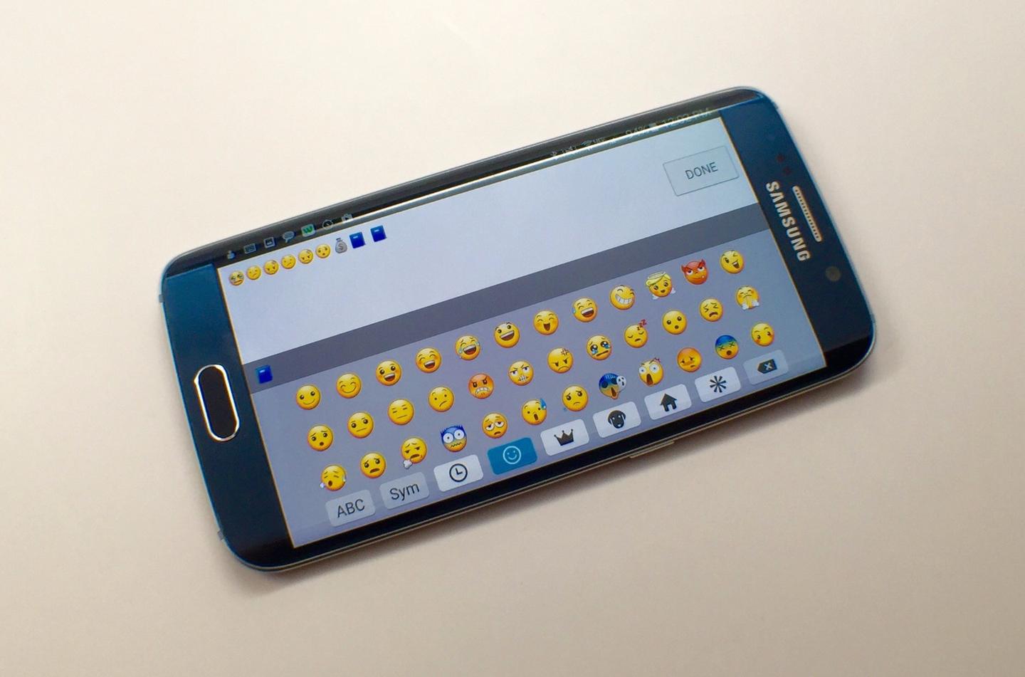 三星emoji 表情设计师的脑洞可能有点大