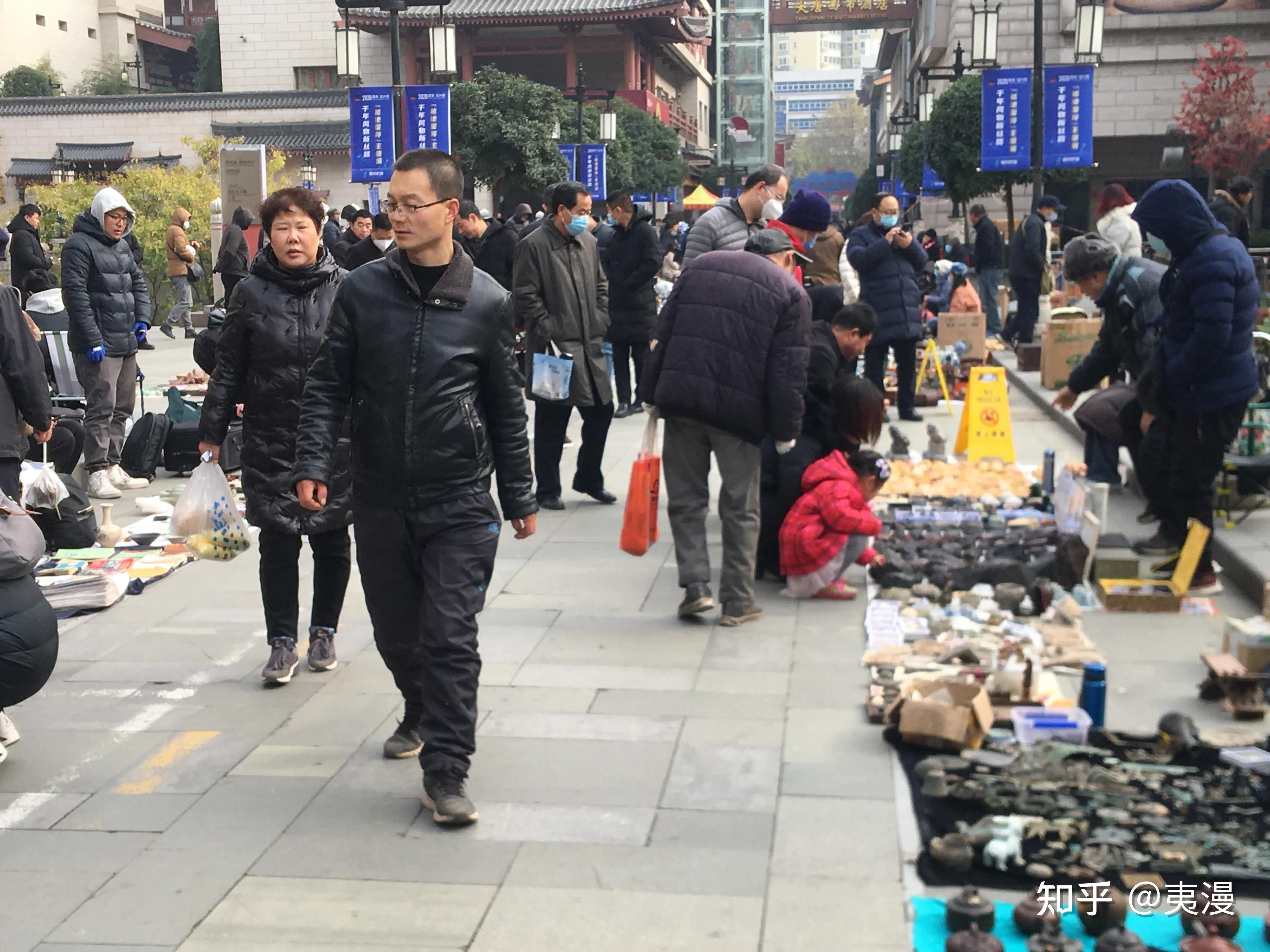 西安最大的古玩市场:大唐西市;曾是唐朝最繁华商区