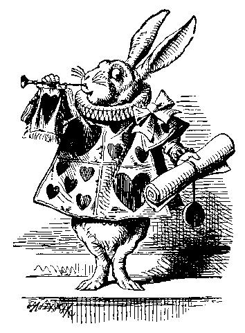 古腾堡坦尼尔版爱丽丝梦游仙境中的插图carrollsalice