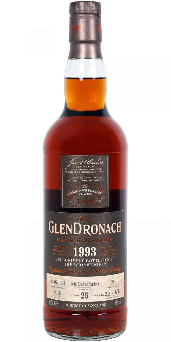 glendronach(格兰多纳)1993 sc