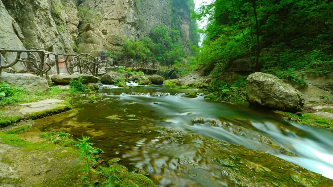 山西热门旅游景点太行山大峡谷旅游攻略低音号语音导游