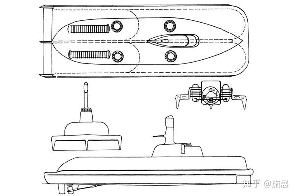 1231型小型导弹舰的气垫船型方案