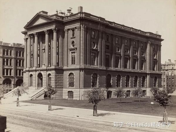 rogers building,mit的第一栋建筑,建成于1866年,位于波士顿后湾