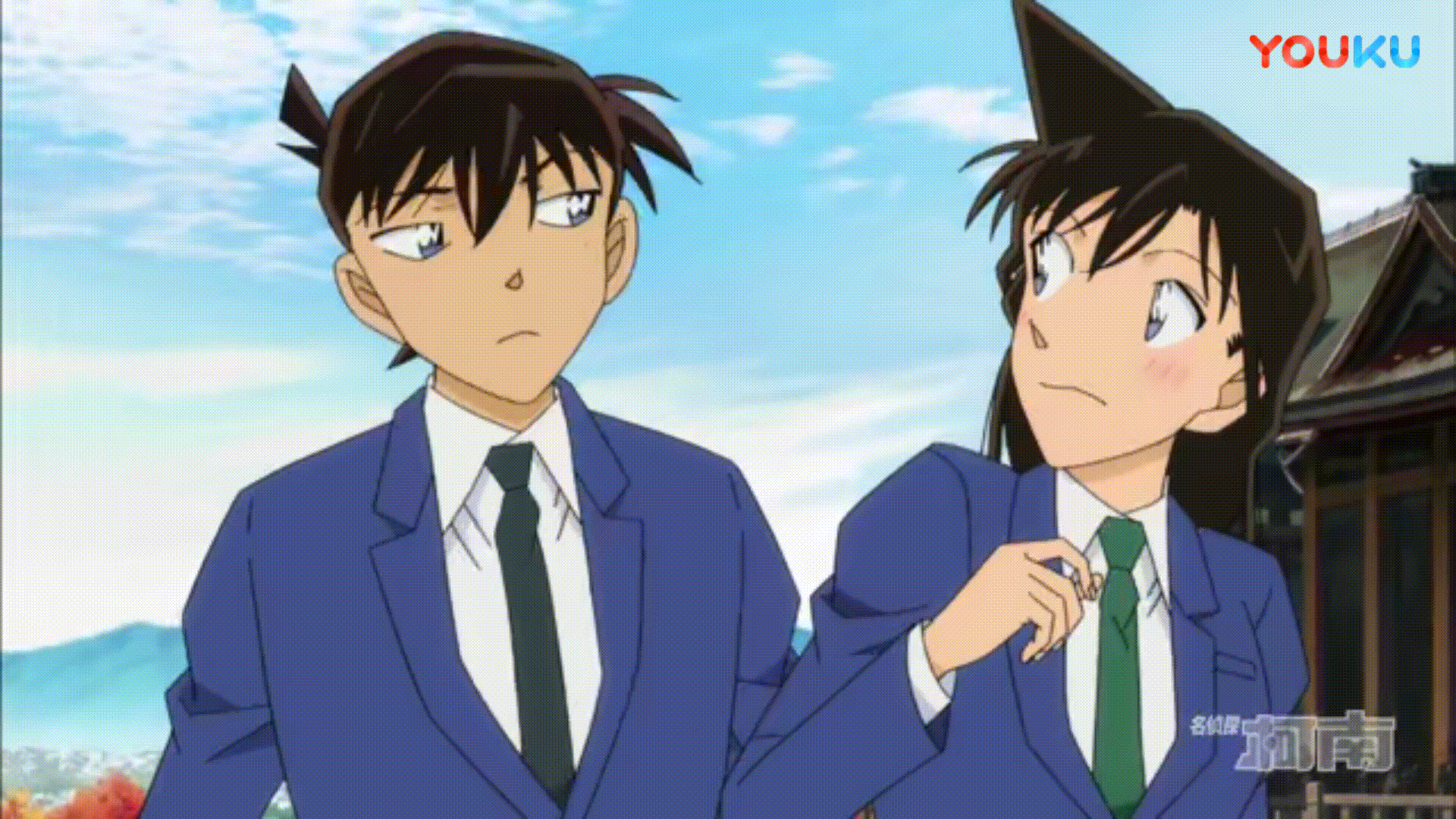 如何评价《名侦探柯南:红色的修学旅行篇》,新一和小兰正式在一起了?