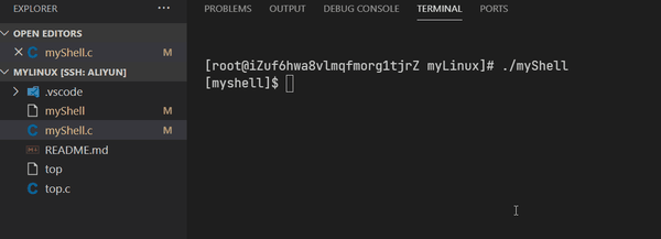 int commandwithoutputredi(char buf[buffsize]) {     strcpy(buf