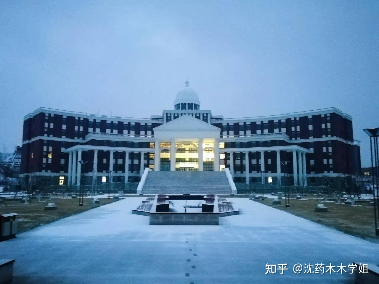 大美沈药沈阳药科大学校园美景随手拍