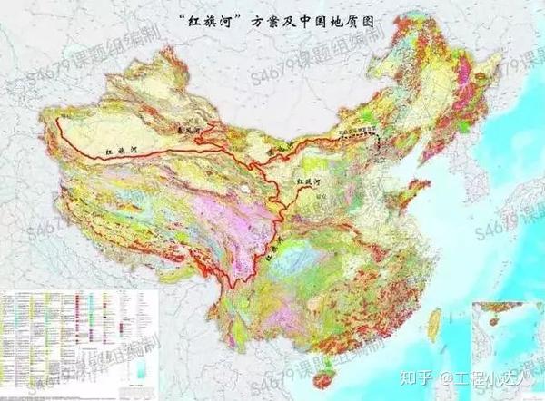 "红旗河"的三条主要支线均是基于相关区域地理特点的最优选择,使得在