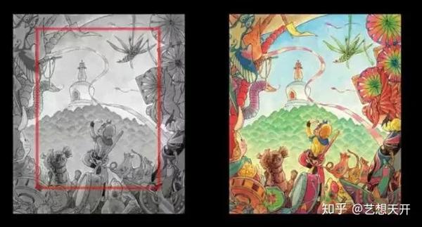 这些绘画构图方式美术生都应该了解掌握,真的超有用
