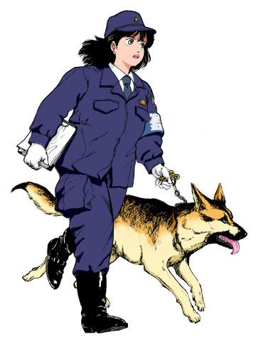 由警犬卡尔引发的警犬漫画热潮以及被漫画取材的训练所日记