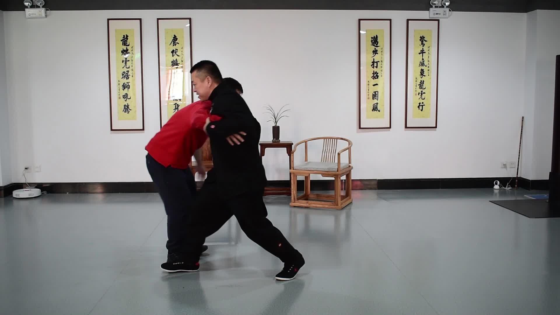 这才是八极拳!胡玉涛老师步到人飞的真实演示