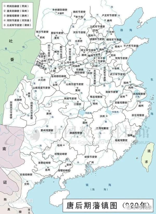 藩镇割据在唐宪宗时代得到很好的遏制,淮西节度使反叛被平定.