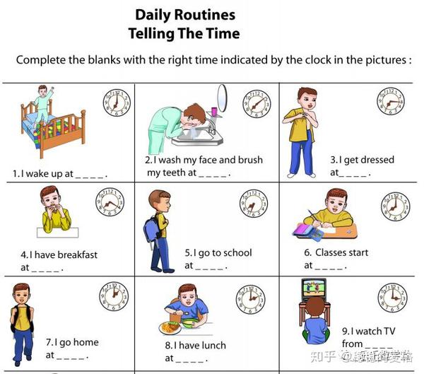 daily routines ▏把英语学习嵌入到我们的日常生活中