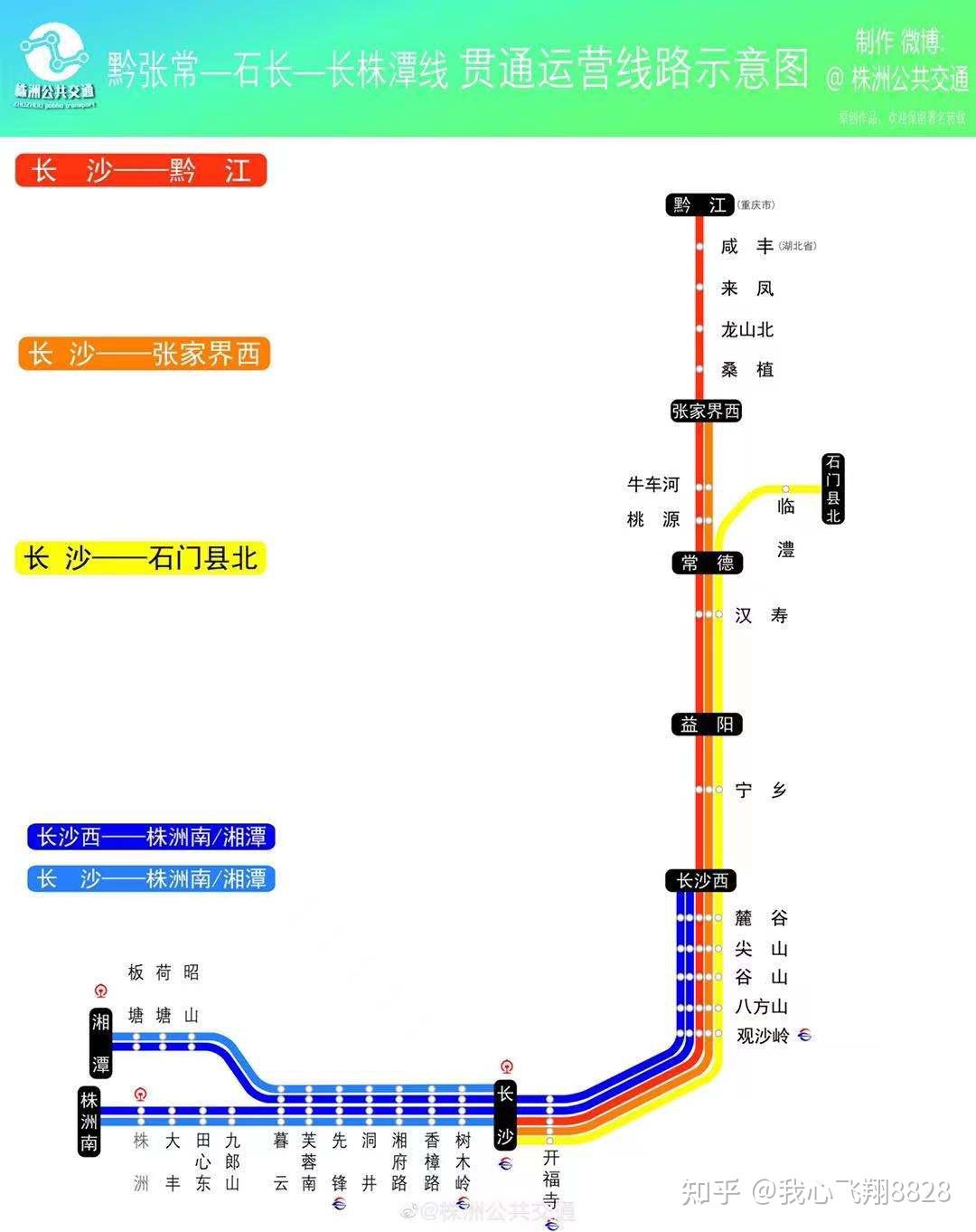 湘潭到长沙的城铁有哪些站