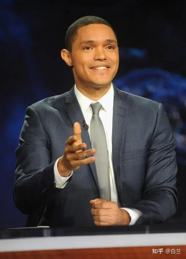 美国著名脱口秀主持人特雷弗·诺亚(trevor noah.