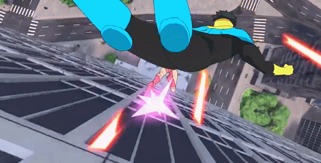 比如全能侠,这披风和这内裤外穿,完全就是老年版超人.