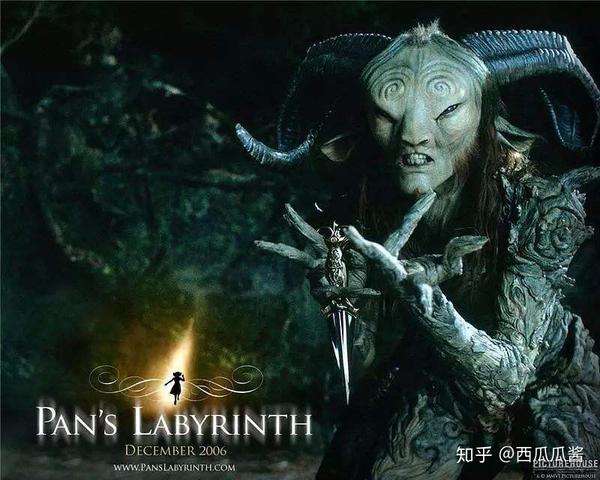 相信无论看没看过电影《潘神的迷宫》,大家都对这个半人半羊的恐怖